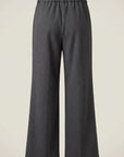Pantalón Cesar de Vestir Pata Ancha con Pinzas y Cintura Elástica