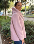 Chaquetón Paño Cruzado Cuello