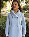 Chaquetón Paño Cruzado Cuello