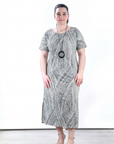 Vestido Midi Lunares Punto