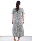 Vestido Midi Lunares Punto