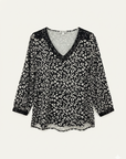 Blusa Print Lentejuelas
