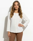 Blusa Ágata Bordado Central