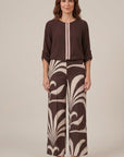 Blusa Antonia gasa Cinta Zig zag