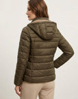 Cazadora Corta Lidia Reversible Acolchada con Capucha