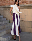 Conjunto Antonieta Top Y Falda Rayas