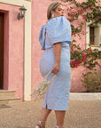 Vestido Midi Silva Jackard
