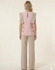 Conjunto Cecilia Bicolor Con Vivos
