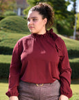 Blusa Carlota Cuello Goma