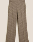 pantalon-pata-de-gallo-marron-vista-posterior-con-cintura-elastica-sin-cremallera
