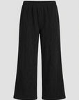 Pantalón Perla Corso de Punto Terciopelo con Cintura Elástica