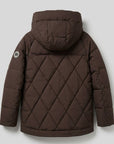 parka-mireya-corta-con-gorro-marron-vista-posterior-espalda-tallas-40-a-50-anclas-salamanca