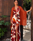 Vestido Largo Nela Estampado