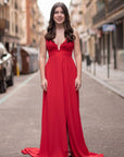 Vestido Lola Largo Tirante de Gasa