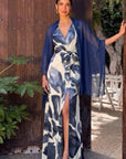 Vestido Largo Nela Estampado