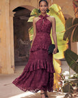 Vestido Liria Largo Jacquar