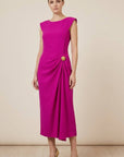 Vestido Midi Andorrra punto con Recogido