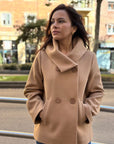 Chaquetón Paño Cruzado Cuello
