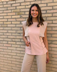 Conjunto Cecilia Bicolor Con Vivos
