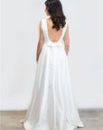 VESTIDO NOVIA SAXO BLANCO