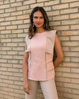 Conjunto Cecilia Bicolor Con Vivos