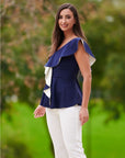 CONJUNTO PANTALÓN Y TOP PEPLUM