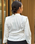 BLUSA CRUZADA BLANCO