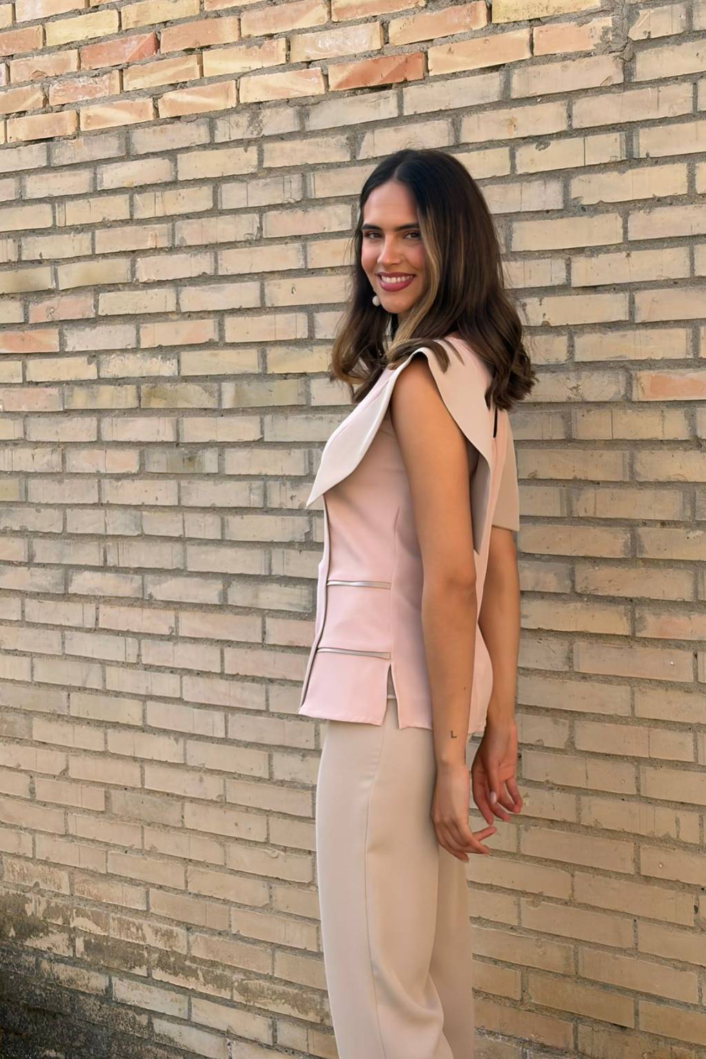Conjunto Cecilia Bicolor Con Vivos