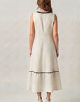 Vestido Midi Bordado Noemi