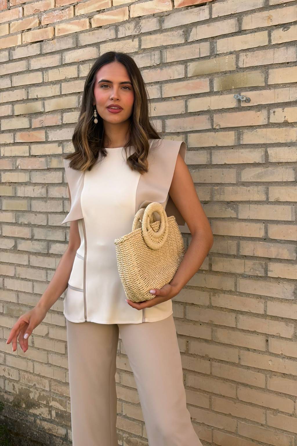 Conjunto Cecilia Bicolor Con Vivos