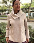 Chaquetón Paño Cruzado Cuello