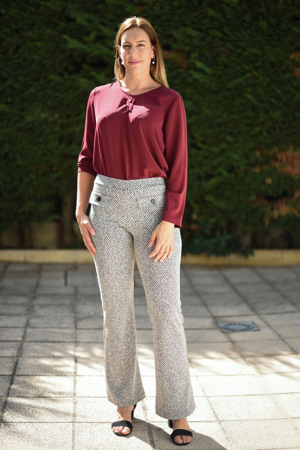 Blusa Rosalia Escote Nudo