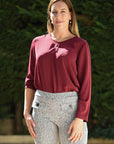 Blusa Rosalia Escote Nudo