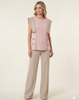 Conjunto Cecilia Bicolor Con Vivos
