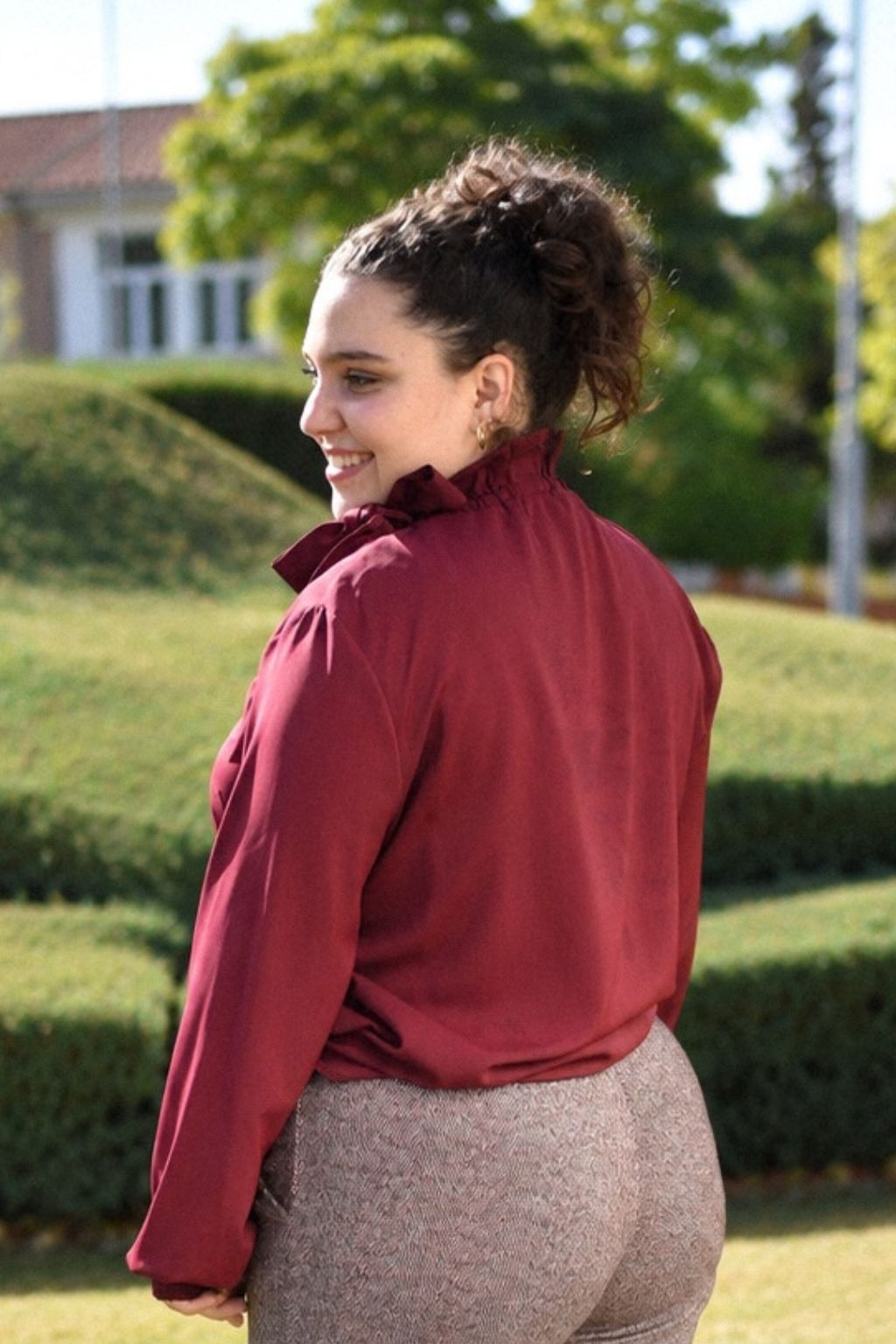 Blusa Carlota Cuello Goma