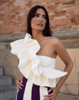 Conjunto Antonieta Top Y Falda Rayas