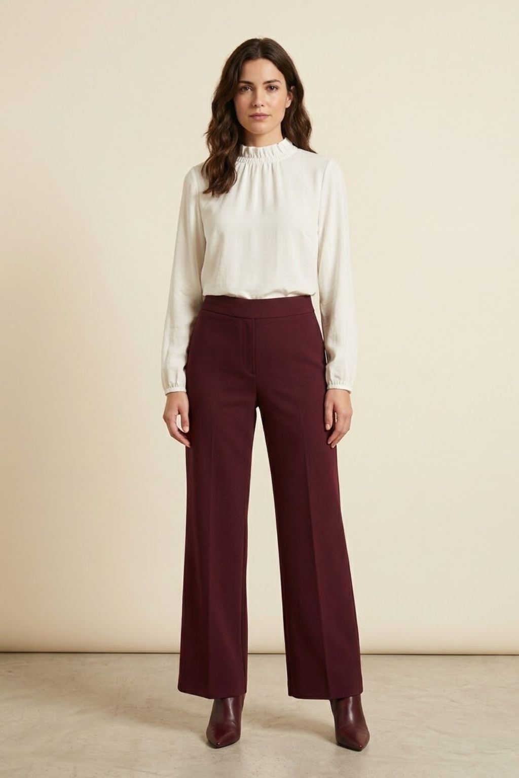 Pantalón Perlado Kief Elástico de Cintura Elástica - Tallas 38 a 54