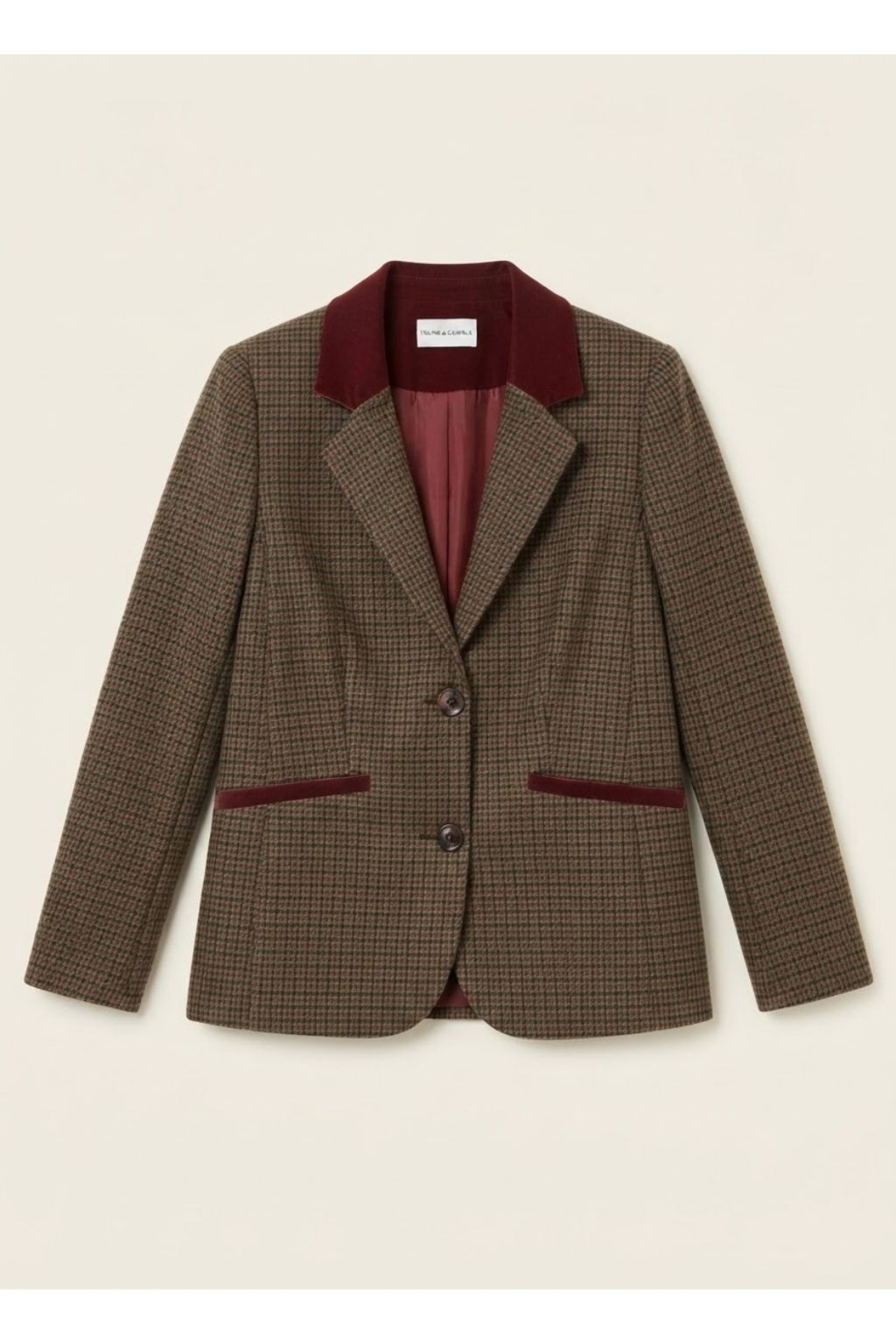 Traje Cuadros Olivia