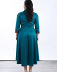 Vestido Monserrat Tafetan camisero