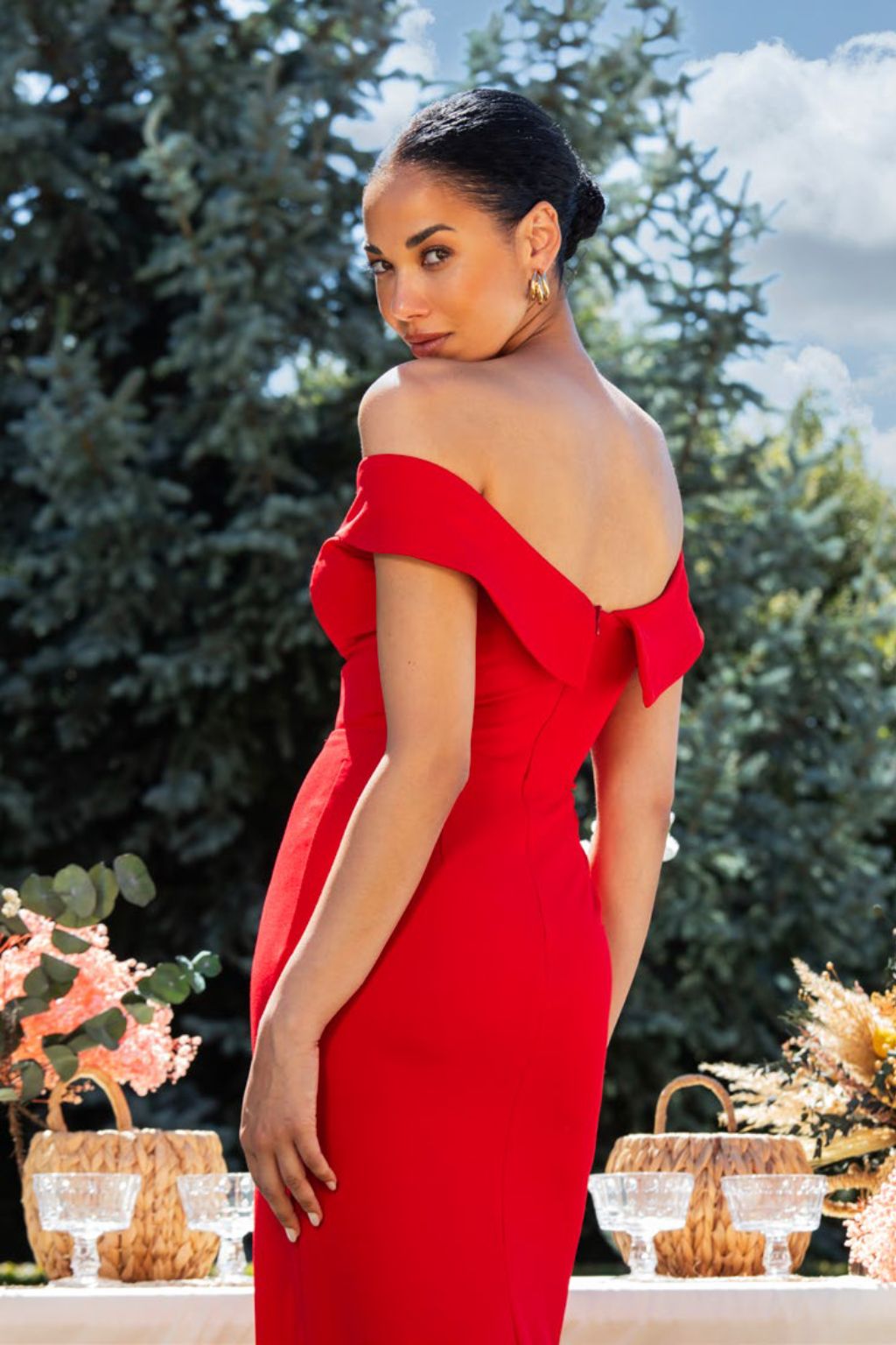 vestido-fiesta-rojo-largo-corte-entallado-y-abertura-en-falda-para-invitada-de-boda-tallas-38-y-40