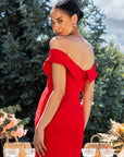 vestido-fiesta-rojo-largo-corte-entallado-y-abertura-en-falda-para-invitada-de-boda-tallas-38-y-40