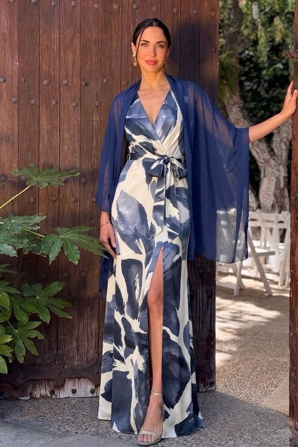 Vestido Largo Nela Estampado