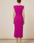 Vestido Midi Andorrra punto con Recogido